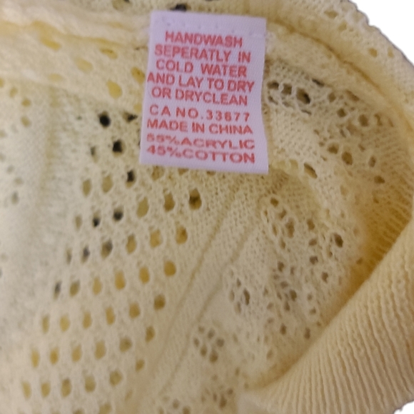 Button Up Cardigan with Lace Back - Picture 5 of 5